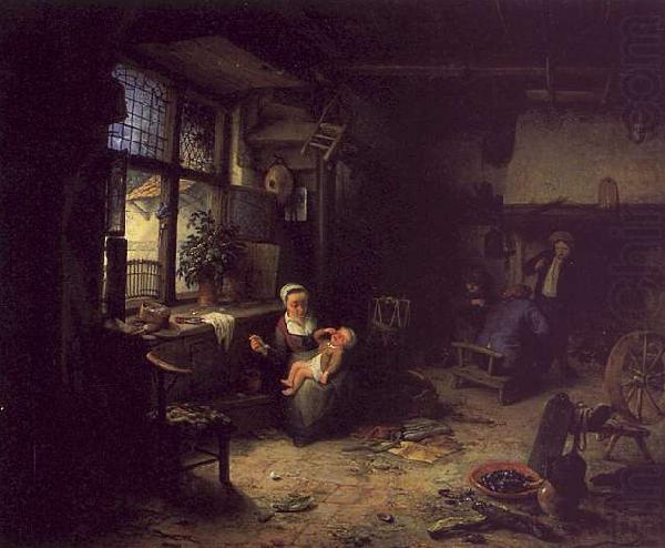 Interior with Peasants, Anthony Van Dyck